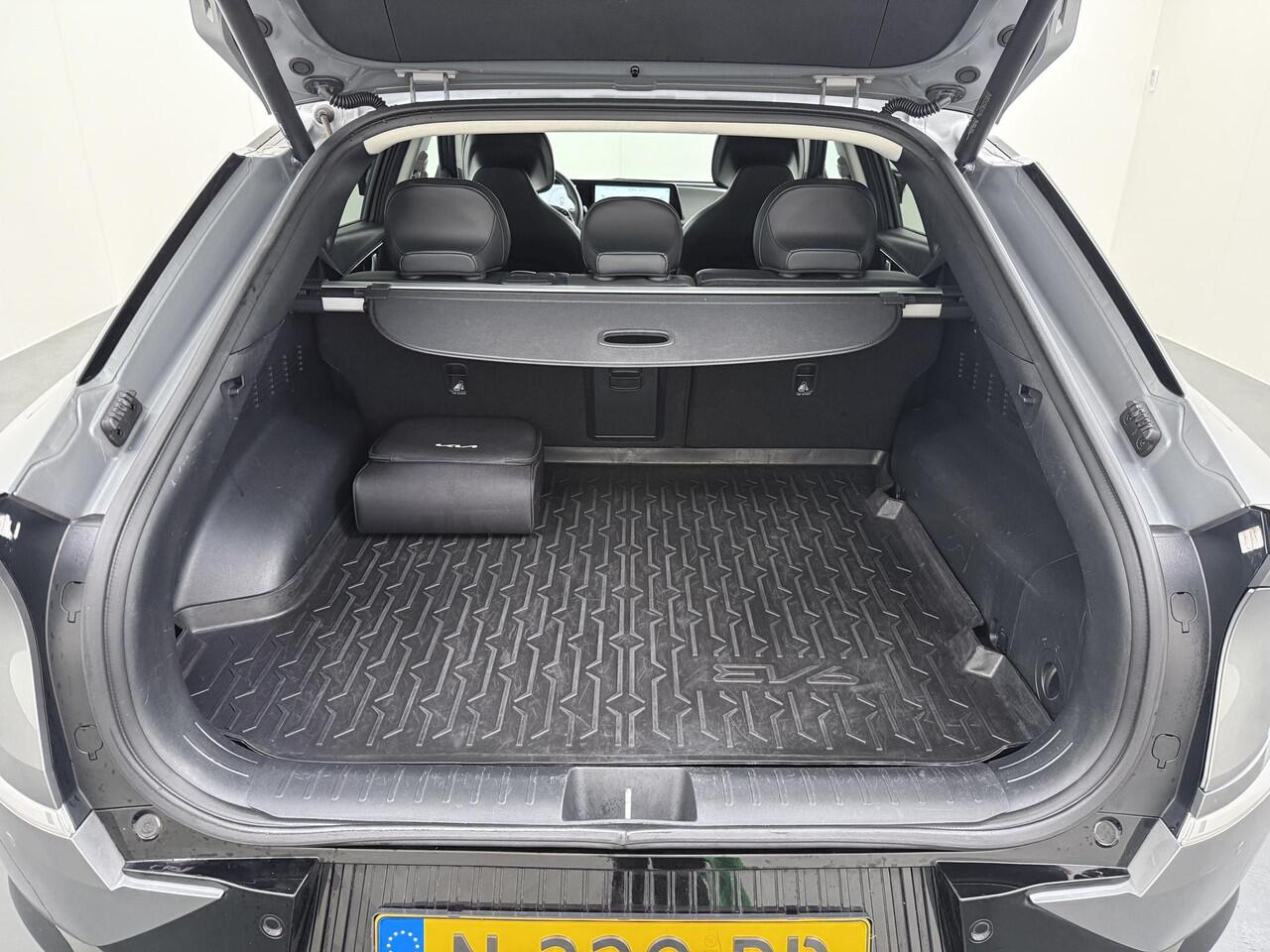 KIA EV6 Plus 77.4 kWh SOH 100% 1e eigenaar | Stoel-/stuurverwarming | Stoelventilatie | Elektr. Achterklep | Mem. Stoel | Dodehoek | Rijklaar met 12 mnd BOVAG-garantie