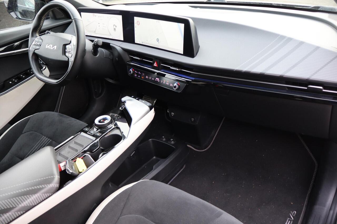 KIA EV6 GT-Line 77.4 kWh BTW Auto, SOH 92.8%, Panoramadak, Schuif- kanteldak, Cruise control, 360 Camera, Stoel- en stuurverwarming, Stoel ventilatie