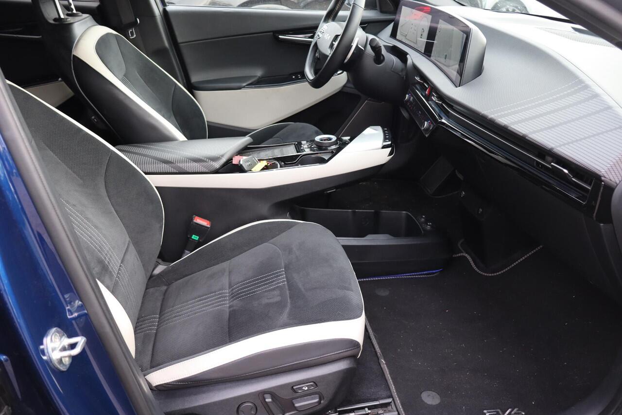 KIA EV6 GT-Line 77.4 kWh BTW Auto, SOH 92.8%, Panoramadak, Schuif- kanteldak, Cruise control, 360 Camera, Stoel- en stuurverwarming, Stoel ventilatie