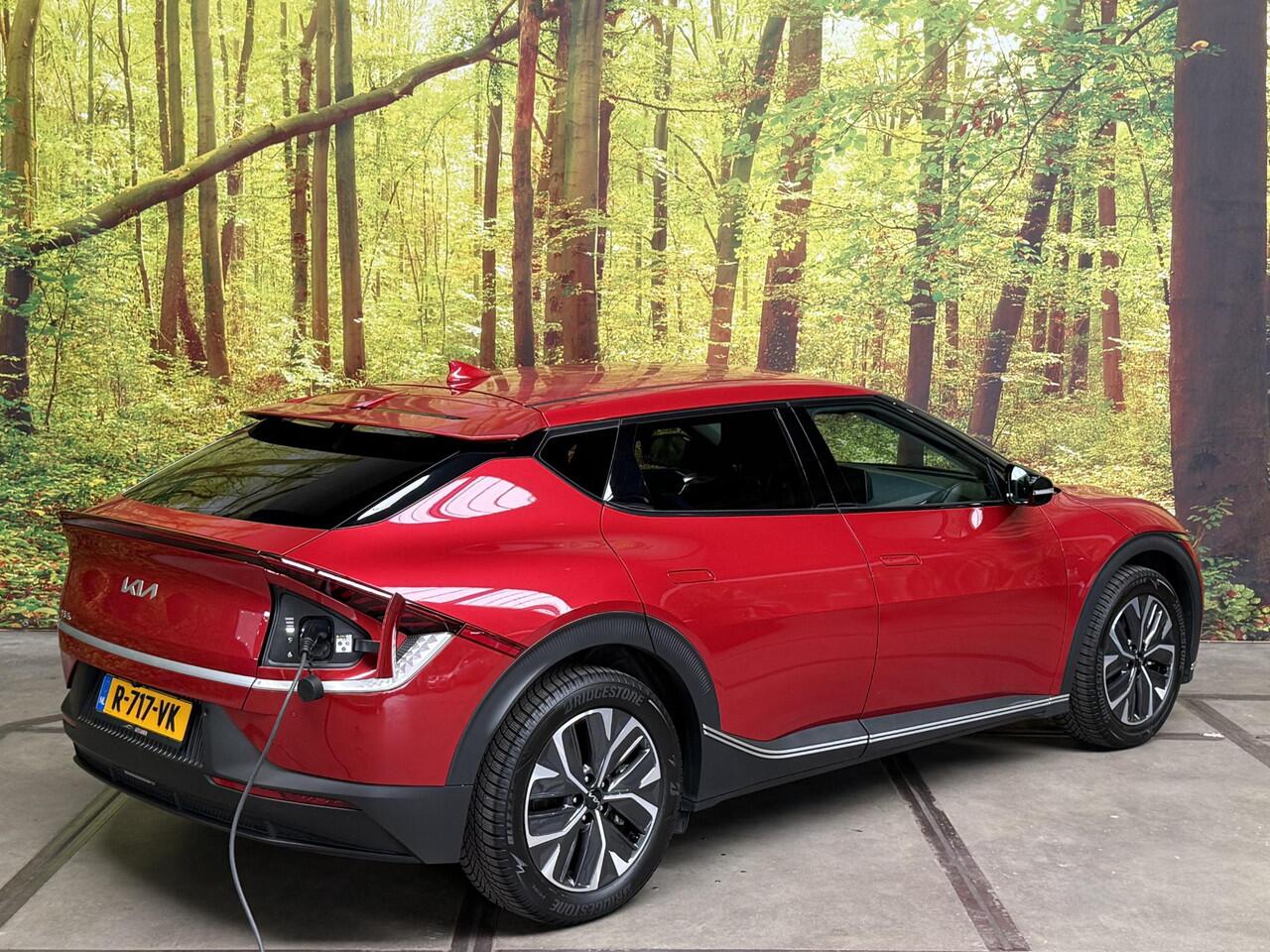 KIA EV6 Air 58 kWh Full Electric Automaat Navi Camera Stoel- Stuurwarming ACC Rijstrook Dodehoek