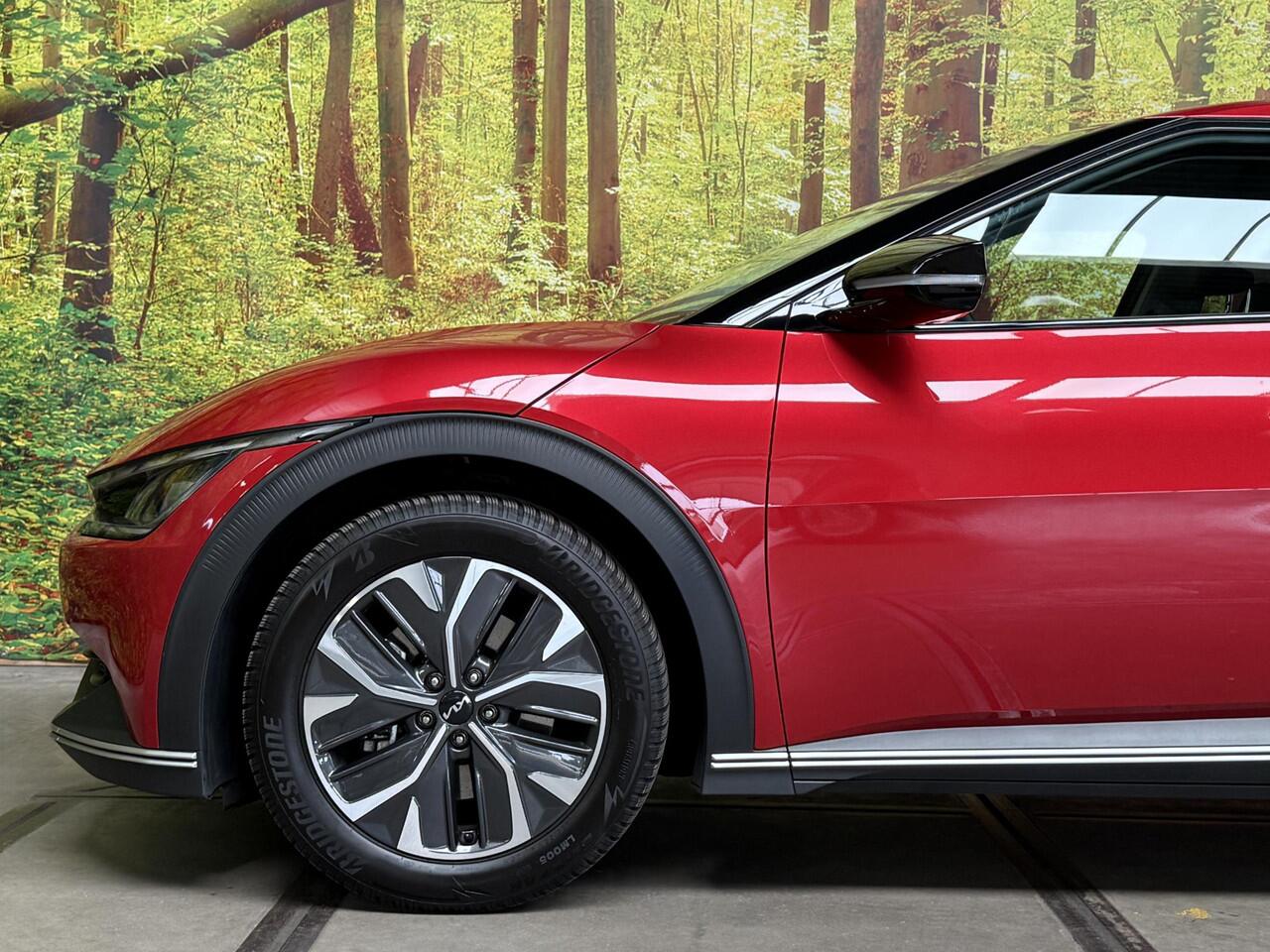 KIA EV6 Air 58 kWh Full Electric Automaat Navi Camera Stoel- Stuurwarming ACC Rijstrook Dodehoek