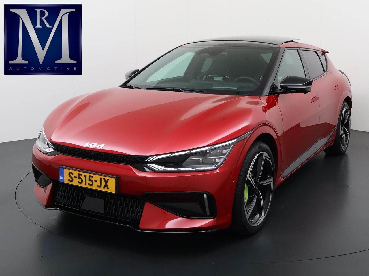 KIA EV6 GT AWD 77.4 kWh VAN: ¤41.900,- VOOR: ¤37.877,- UW EINDEJAARSVOORDEEL: ¤4.023,- | 585PK!| PANO | KIA GARANTIE T/M 2029 | STOEL/STUUR VERW. | 360 CAMERA| ELEK. ACHTERKLEP| HEAD-UP| MERIDIAN AUDIO|