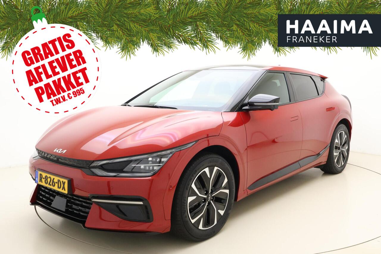 KIA EV6 GT-Line 77.4 kWh 228pk | Navigatie | Camera | Stoelverwarming | Elektrische Achterklep | Cruise Control Adaptief | HUD | Panoramadak