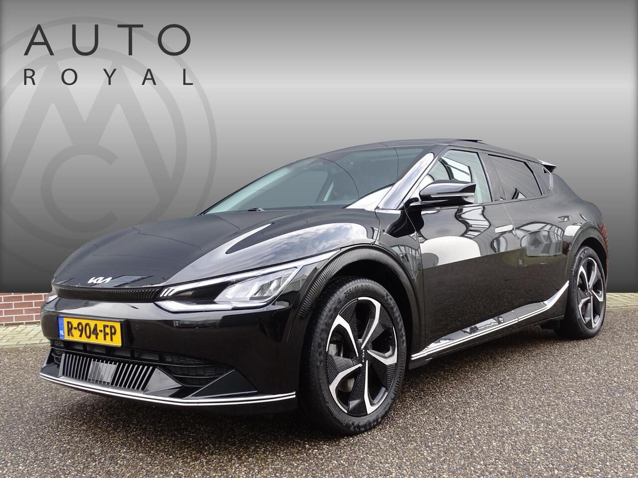 KIA EV6 Plus Advanced 77.4 kWh SOH 98% | ADAPTIEVE CRUISECONTROL | NAVIGATIE | PANORAMADAK | VERWARMDE VOORSTOELEN | FULL LED PAKKET | AIRCO / ECC | ACHTERUITRIJCAMERA | PARKEERSENSOREN ACHTER |