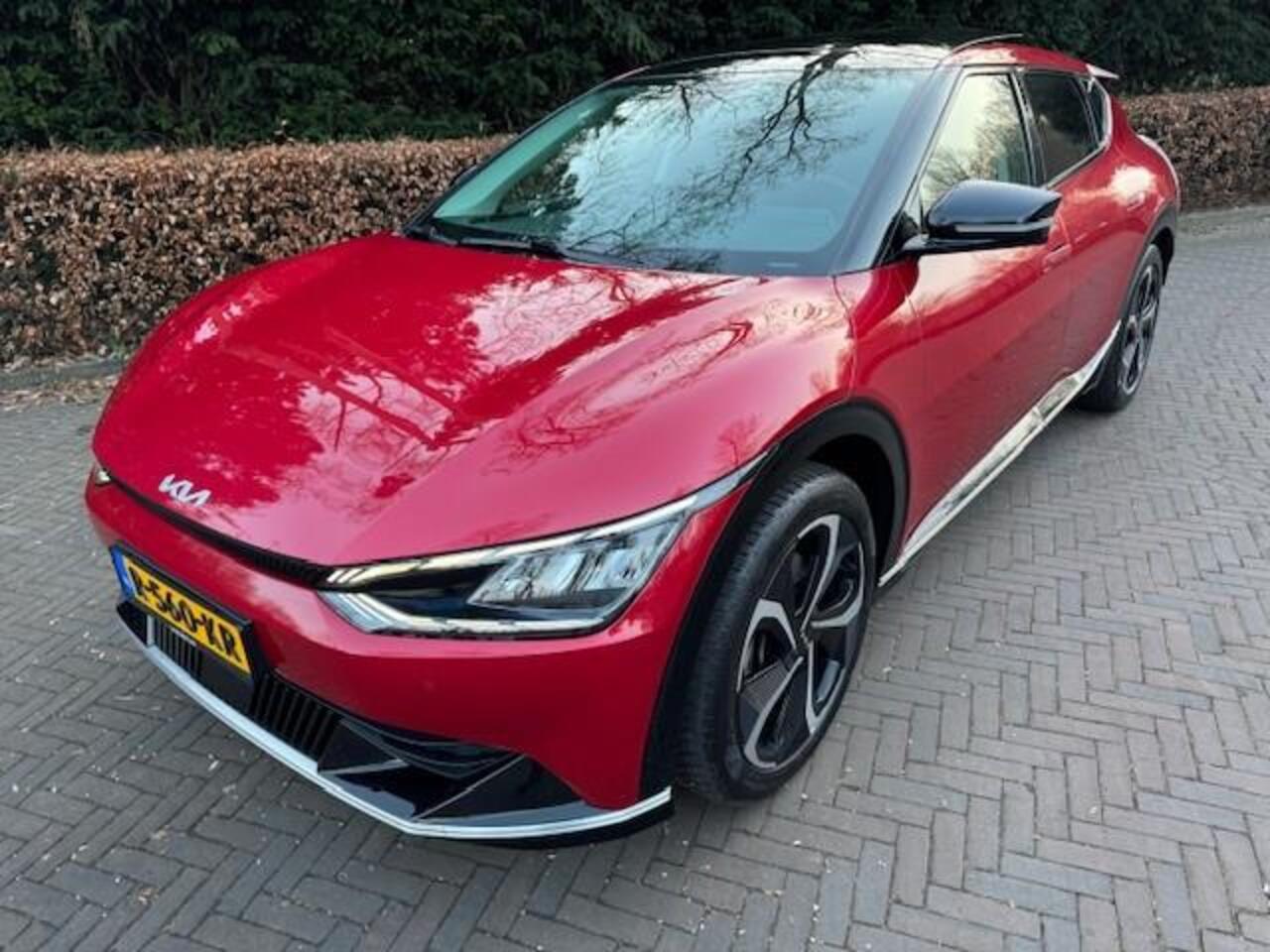 KIA EV6 Plus Advanced 77.4KWH SOH 100%/Thaak/Pano/Leer/ACarplay/Navi/Fabrieksgarantie