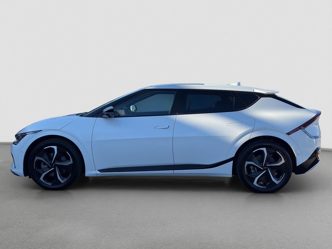 KIA EV6 GT-Line AWD 77.4 kWh Pano | HUD | MeridianSound | 360-Camera | Alcantara/Leder | Memory Seats | Stoelverkoeling | Apple Carplay & Android Auto | SOH 100%