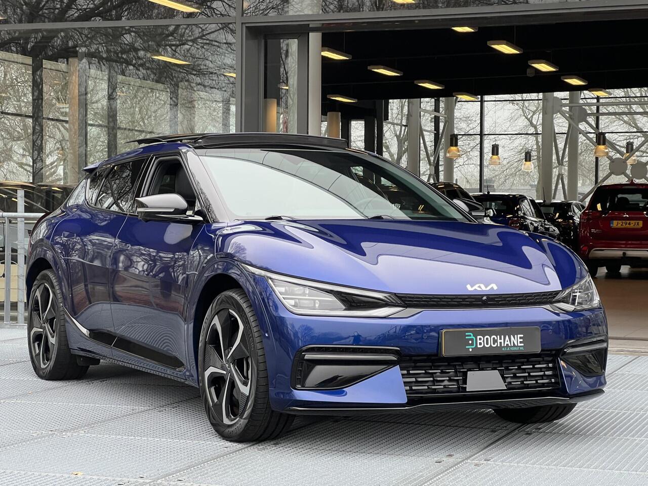 KIA EV6 GT-Line 77.4 kWh 230PK | SOH 98% | Panoramadak | Carplay/Android | Navigatie | Afneembare Trekhaak |