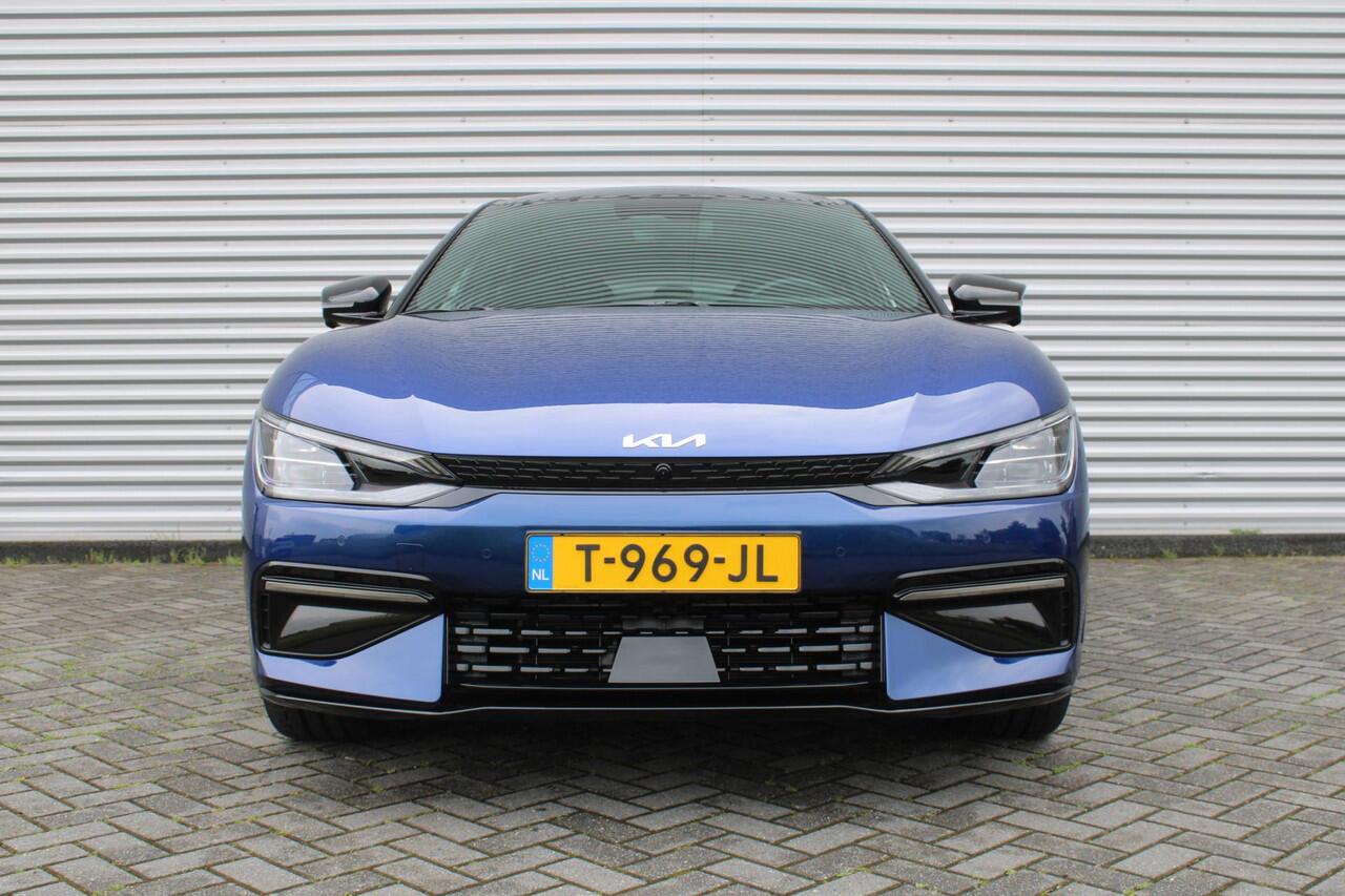 KIA EV6 GT-Line AWD 77.4 kWh | 325 PK | Stuur-/stoelverwarming + ventilatie | Camera rondom | Pano | Elek. stoelverstelling + achterklep | 20" LM | HUD |
