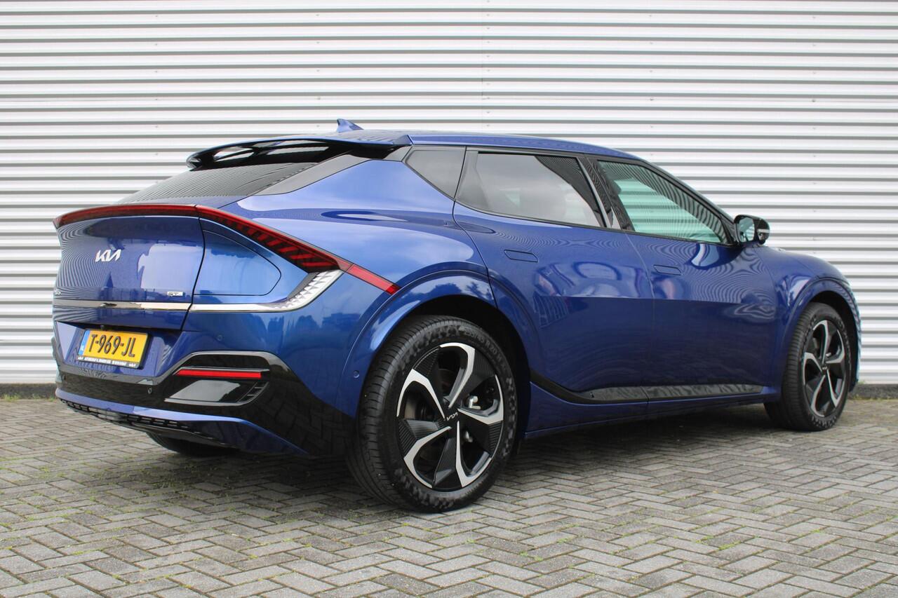 KIA EV6 GT-Line AWD 77.4 kWh | 325 PK | Stuur-/stoelverwarming + ventilatie | Camera rondom | Pano | Elek. stoelverstelling + achterklep | 20" LM | HUD |