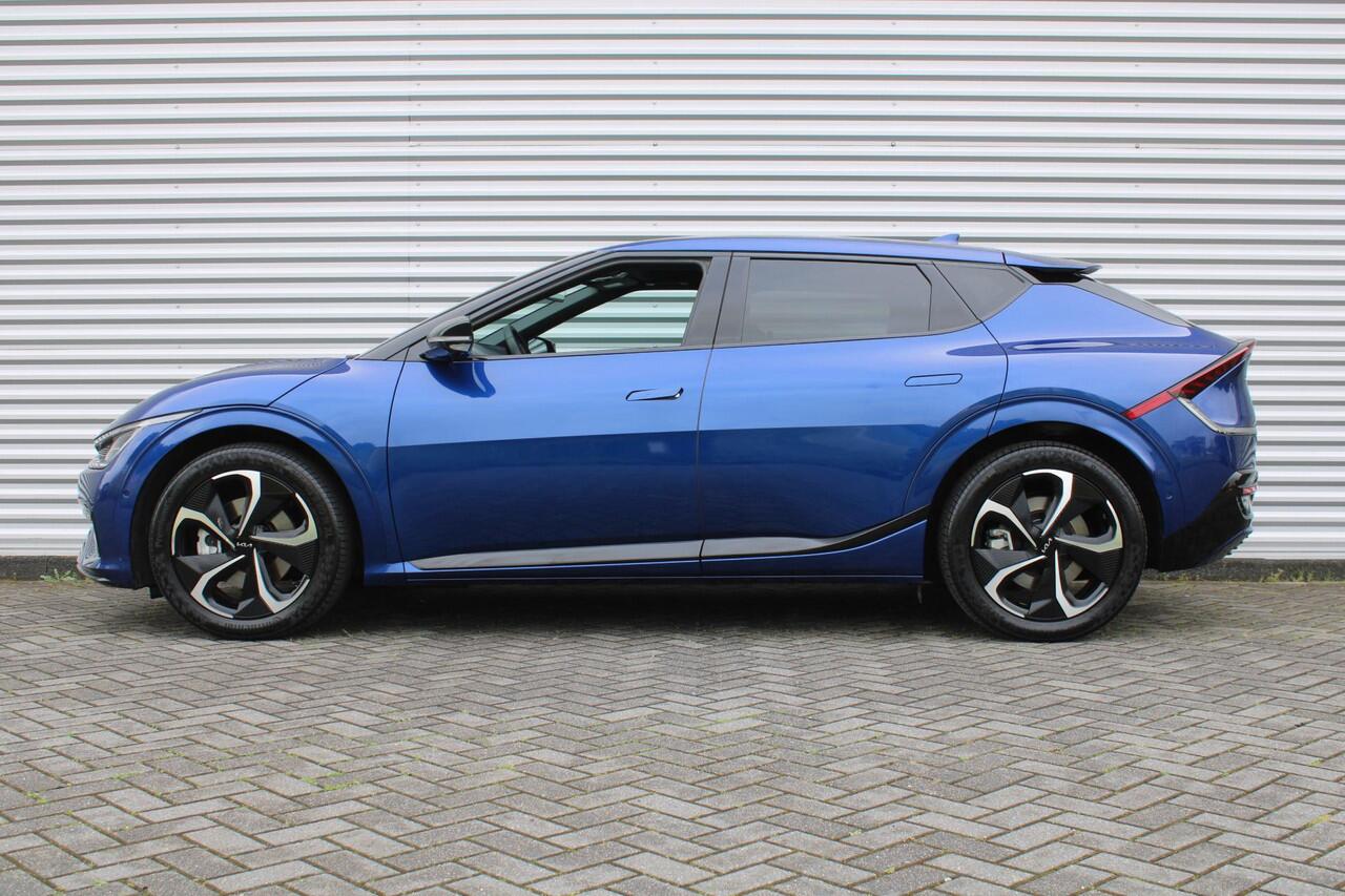 KIA EV6 GT-Line AWD 77.4 kWh | 325 PK | Stuur-/stoelverwarming + ventilatie | Camera rondom | Pano | Elek. stoelverstelling + achterklep | 20" LM | HUD |
