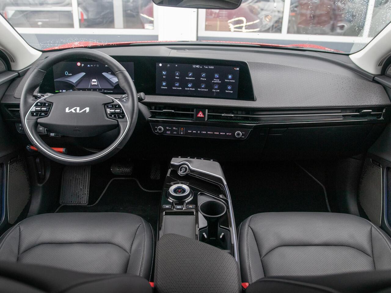KIA EV6 Plus 58 kWh | SOH 98,1% | Clima | Adapt. Cruise | Camera | Apple Carplay | Stoel, Stuur & Achterbank Verw. | Warmtepomp | Navi | 19" | Keyless | Elektr. A-klep | BSM