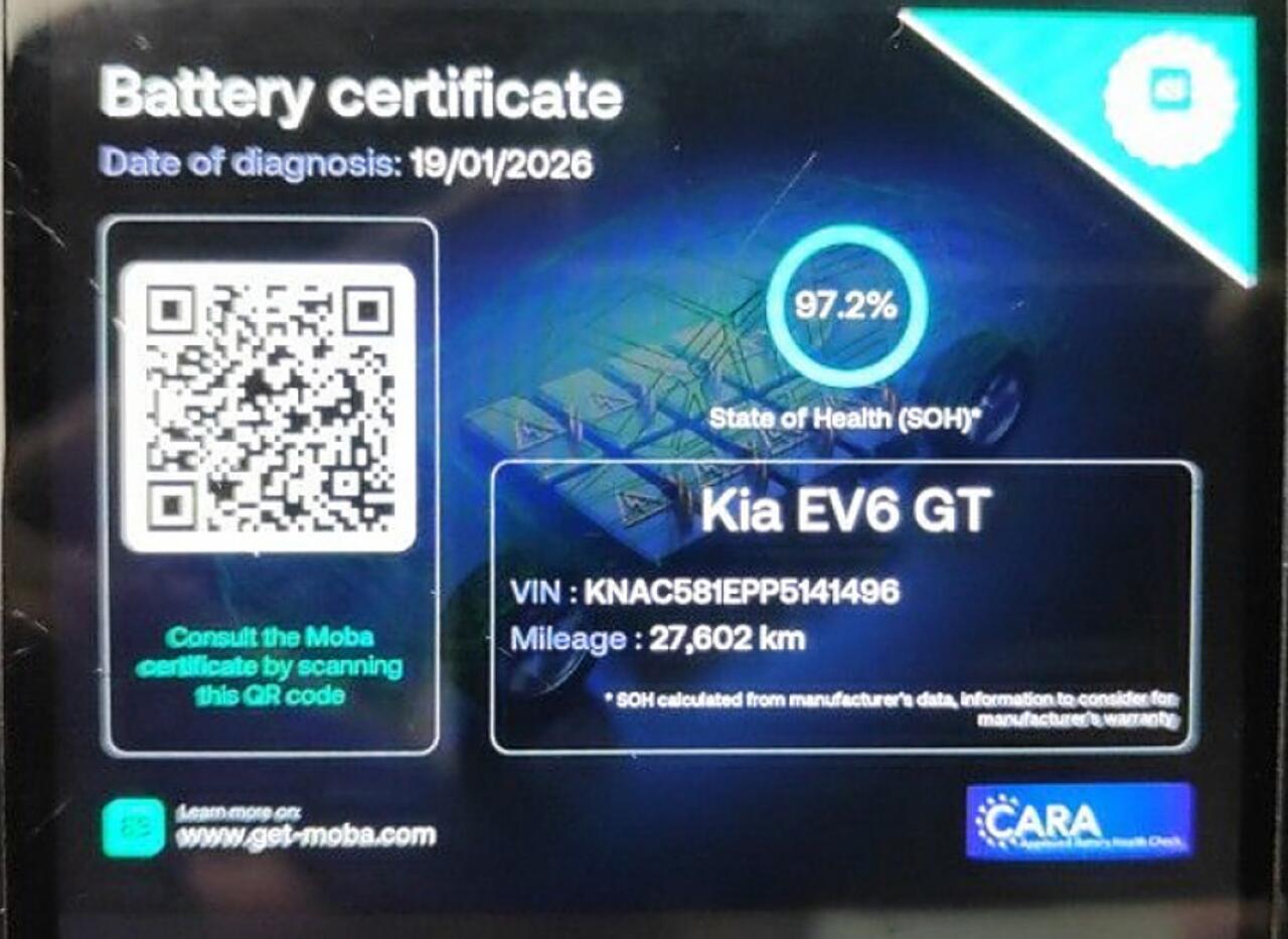 KIA EV6 GT AWD 77.4 kWh 585PK | PANORAMADAK | Moonscape MAT | Trekhaak *SOH 97%* .