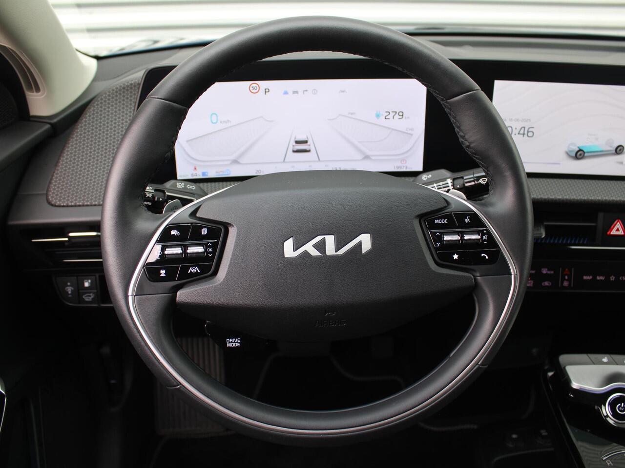 KIA EV6 Edition Advanced 77.4 kWh | Stuur-/stoelverwarming | BTW | Camera | Cruise adapt. | Elektr. achterklep + stoelbediening | 20" LM | 17% bijtelling |