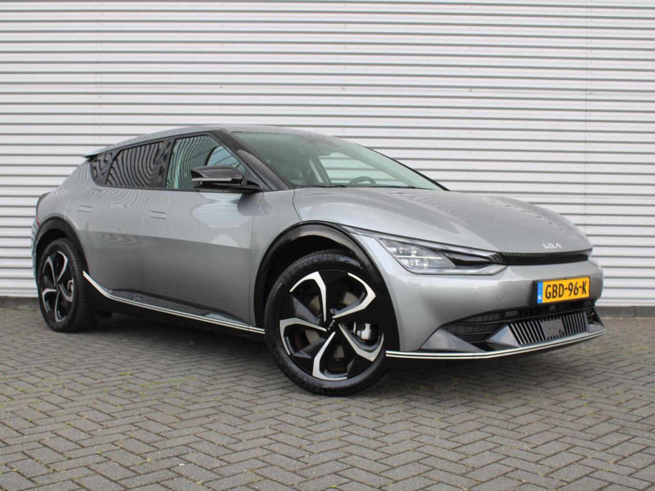 KIA EV6 Edition Advanced 77.4 kWh | Stuur-/stoelverwarming | BTW | Camera | Cruise adapt. | Elektr. achterklep + stoelbediening | 20" LM | 17% bijtelling |