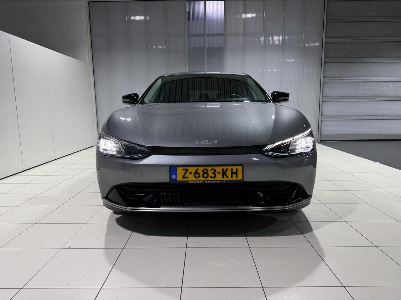 KIA EV6 Plus 77.4 kWh Trekhaak, Btw auto, NL auto, Apple Carplay/Android Auto, Navigatie, Stoel en stuur verwarming.