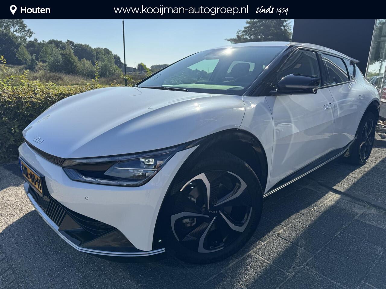 KIA EV6 Edition Advanced 77.4 kWh , Parelmoerwit, 800V, Verwarmbare voorstoelen, BTW-auto, Enz...