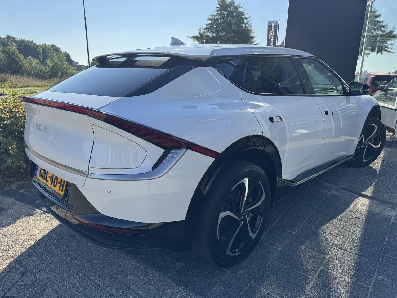 KIA EV6 Edition Advanced 77.4 kWh , Parelmoerwit, 800V, Verwarmbare voorstoelen, BTW-auto, Enz...