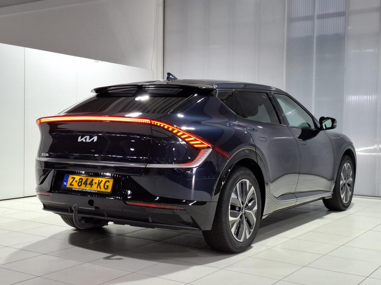 KIA EV6 Plus 77.4 kWh Btw auto, NL auto, Apple Carplay/Android Auto, Navigatie, Stoel en stuur verwarming. TREKHAAK