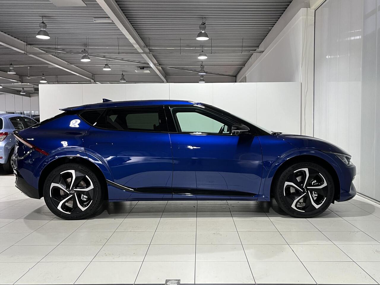 KIA EV6 GT-Line AWD 77.4 kWh 325PK, 360° Camera, Stoel en Stuur verwarming, Apple Carplay/Android Auto, Navigatie.