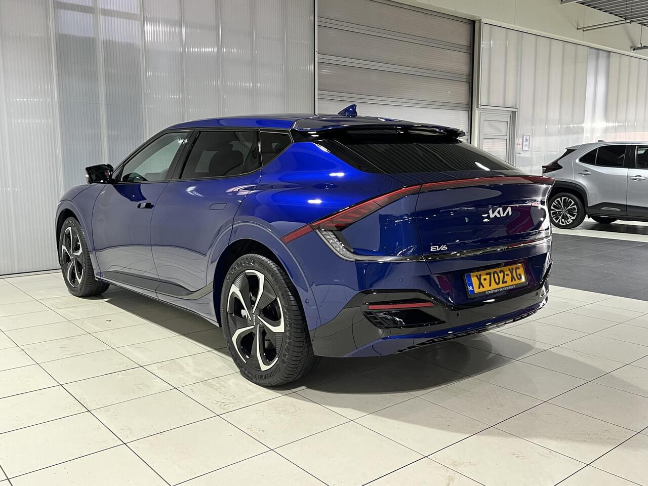 KIA EV6 GT-Line AWD 77.4 kWh 325PK, 360° Camera, Stoel en Stuur verwarming, Apple Carplay/Android Auto, Navigatie.