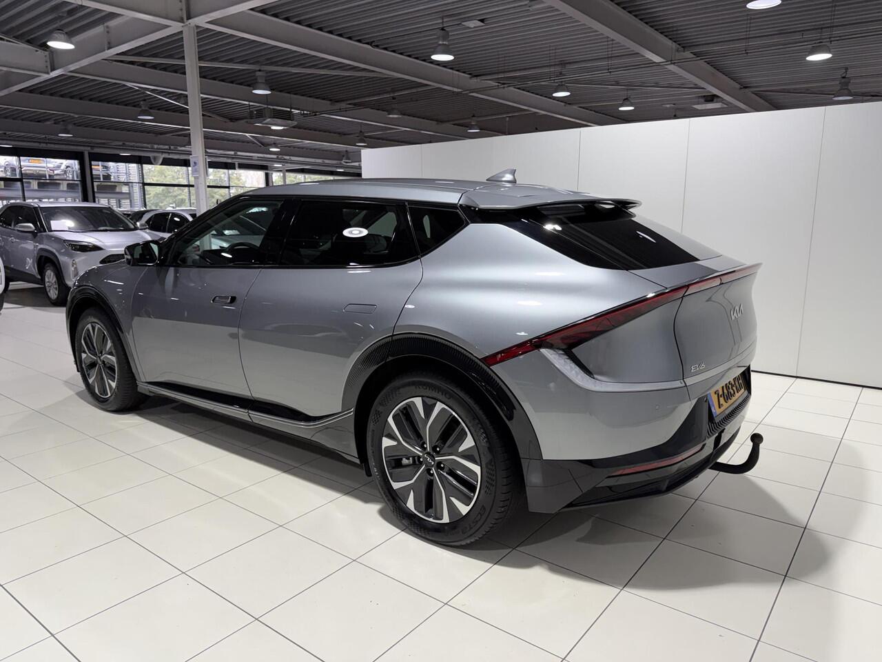 KIA EV6 Plus 77.4 kWh Trekhaak, Btw auto, NL auto, Apple Carplay/Android Auto, Navigatie, Stoel en stuur verwarming.