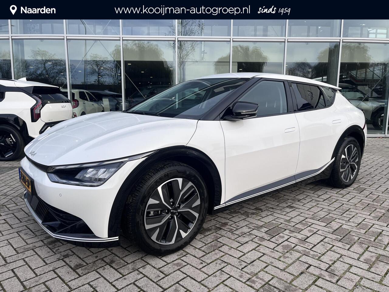 KIA EV6 Plus 77.4 kWh | BTW | Stoel en Stuurverwarming | Elektrische stoelen incl. geheugenfunctie | Trekhaak | Elektrische achterklep | 1e Eigenaar | 17% bijtelling