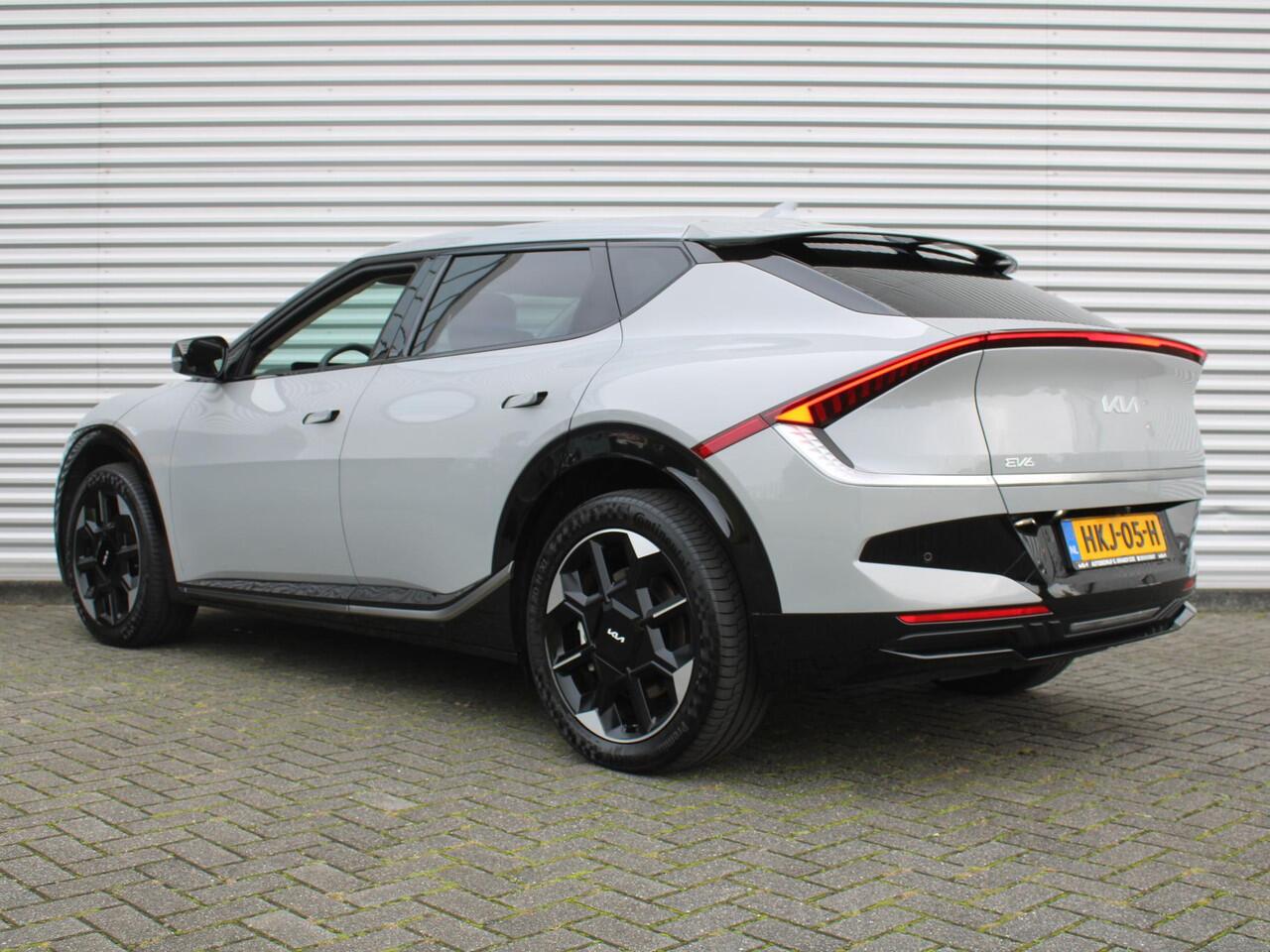 KIA EV6 Plus 84 kWh | Stuur-/stoelverwarming + ventilatie | Elek. stoelverstelling + achterklep | 20" LM | Camera | Leer | LED | Cruise adapt. |