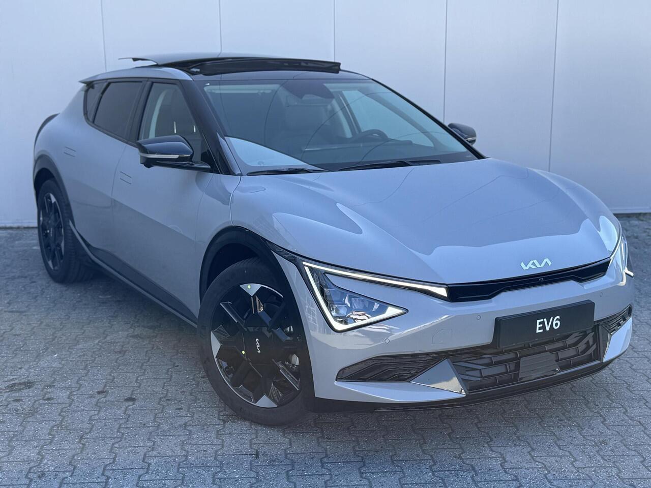 KIA EV6 Plus Advanced 84 kWh | Panoramaschuifdak | Warmtepomp | Meridian® Premium Sound | Stoelventilatie | Dodehoekcamera |