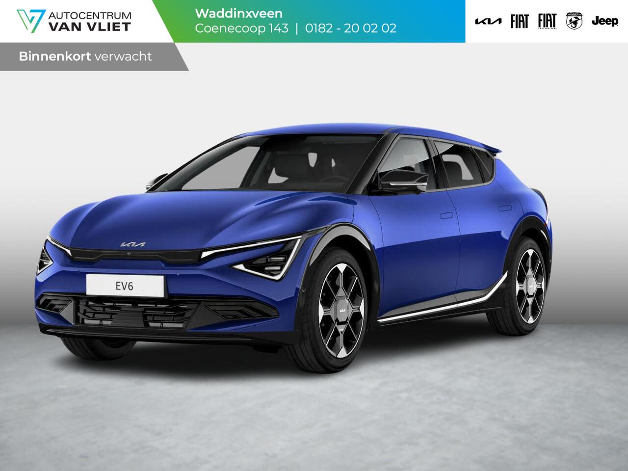 KIA EV6 Plus Advanced 84 kWh | Snel leverbaar ! | Schuif/kantel dak | Stoel & Stuurverwarming | Dode hoek assistentie