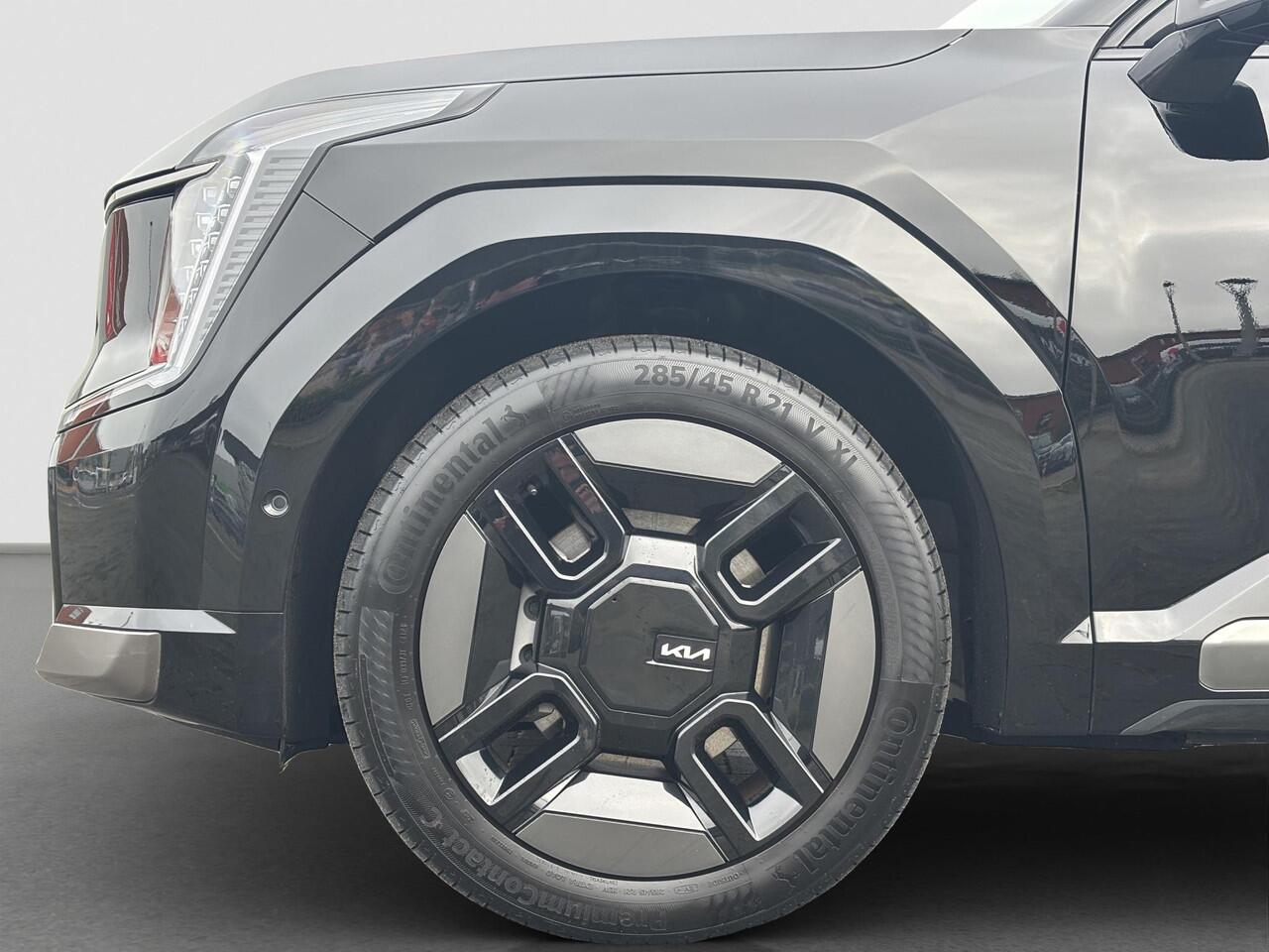 KIA EV9 GT-Line AWD 99.8 kWh HUD | Leder | Meridian Sound | Camera | Navi | Apple CarPlay/Android Auto | Key-Less | Stuur-/Stoelverwarming | PDC | Cruise | LED |