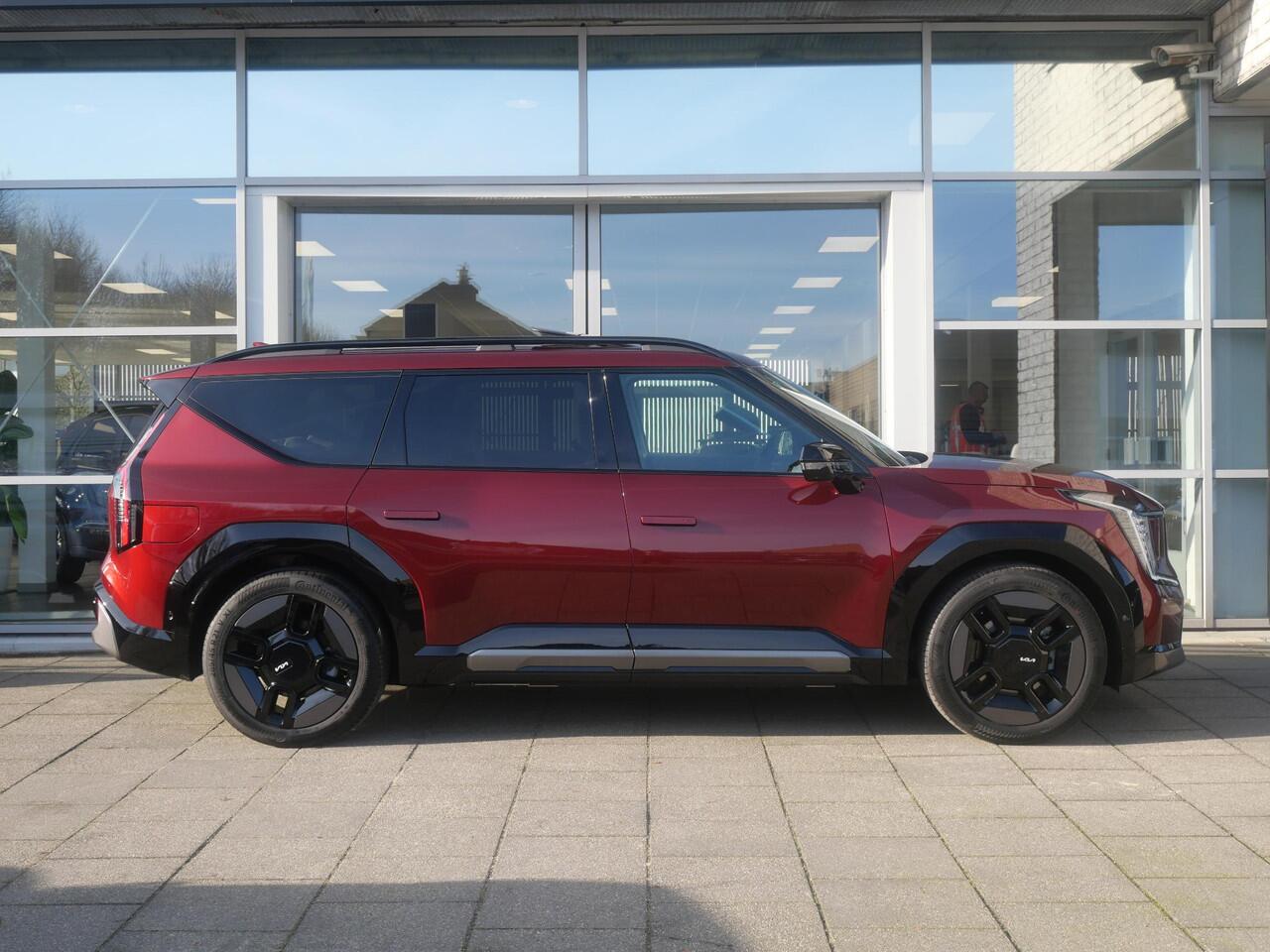 KIA EV9 GT-Line AWD 99.8 kWh | Schuif/kantel | Navi | Camera | Carplay | Stoelverkoeling | Elektrische Stoelen + Stuur |