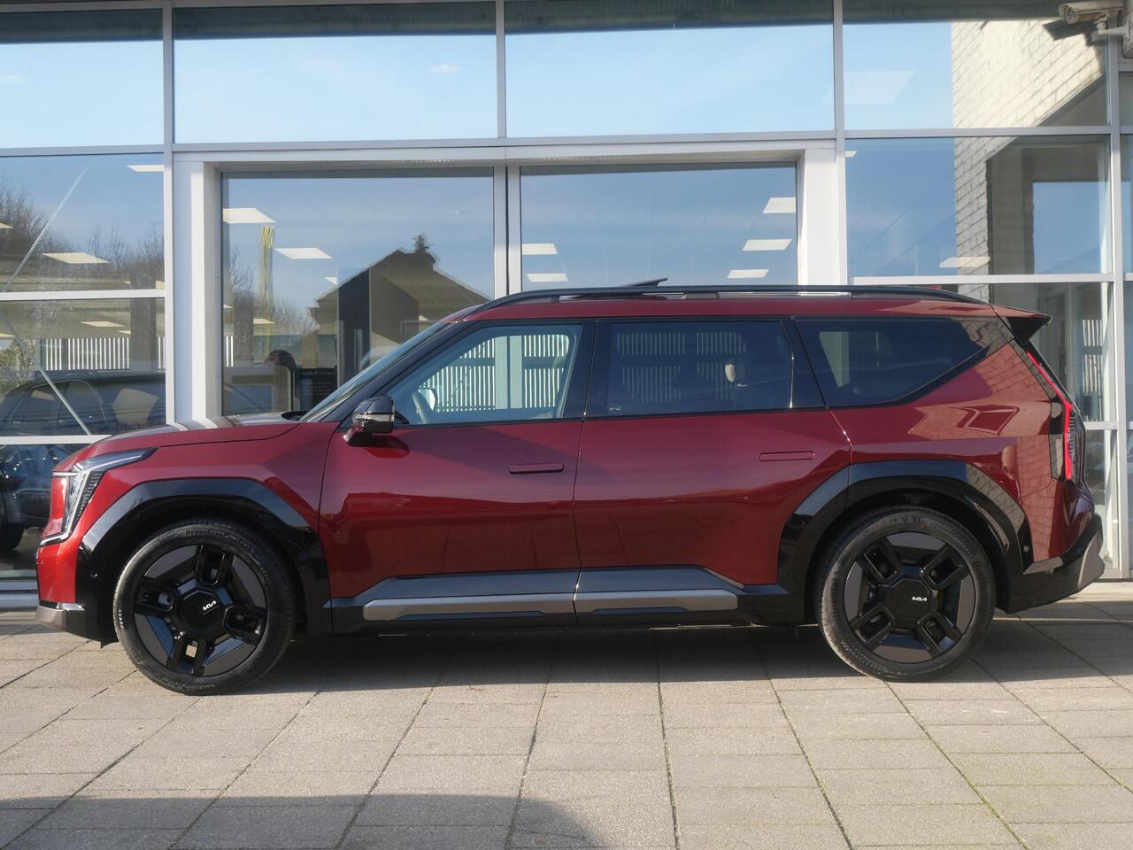 KIA EV9 GT-Line AWD 99.8 kWh | Schuif/kantel | Navi | Camera | Carplay | Stoelverkoeling | Elektrische Stoelen + Stuur |