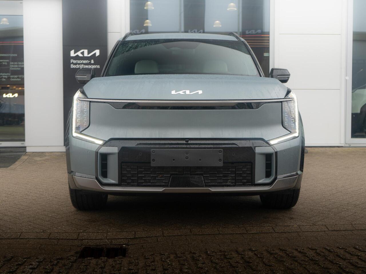 KIA EV9 GT-Line AWD 99.8 kWh | UNIEKE KLEUR | DIRECT LEVERBAAR | HUD | SCHUIFKANTEL DAK | MERIDION AUDIO | LED | LEDER