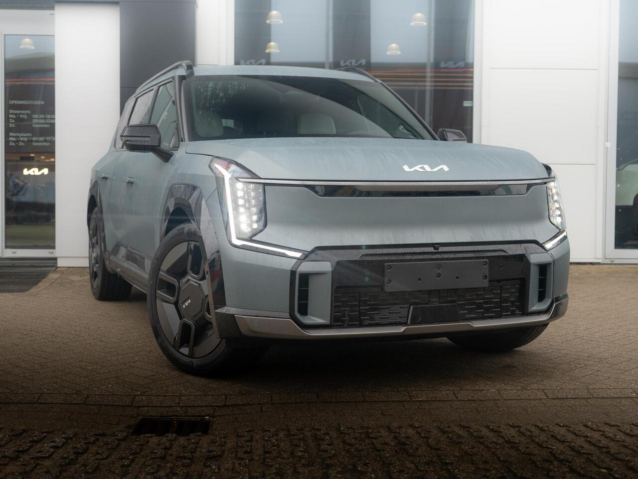 KIA EV9 GT-Line AWD 99.8 kWh | UNIEKE KLEUR | DIRECT LEVERBAAR | HUD | SCHUIFKANTEL DAK | MERIDION AUDIO | LED | LEDER