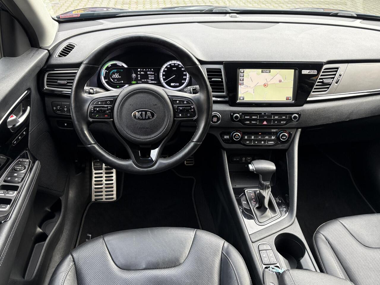 KIA Niro 1.6 GDi Hybrid ExecutiveLine Carplay, Leder, Zeer Luxe.