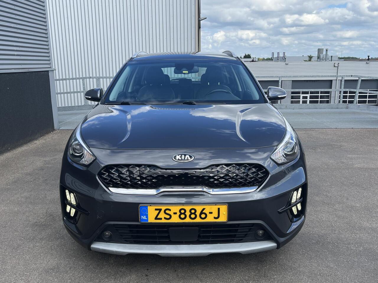 KIA Niro 1.6 GDi Hybrid DynamicLine Trekhaak, FACELIFT! Navigatie, Dealeronderhouden, NL-auto, Achteruitrijcamera, Adaptieve cruise control, Parkeersensoren