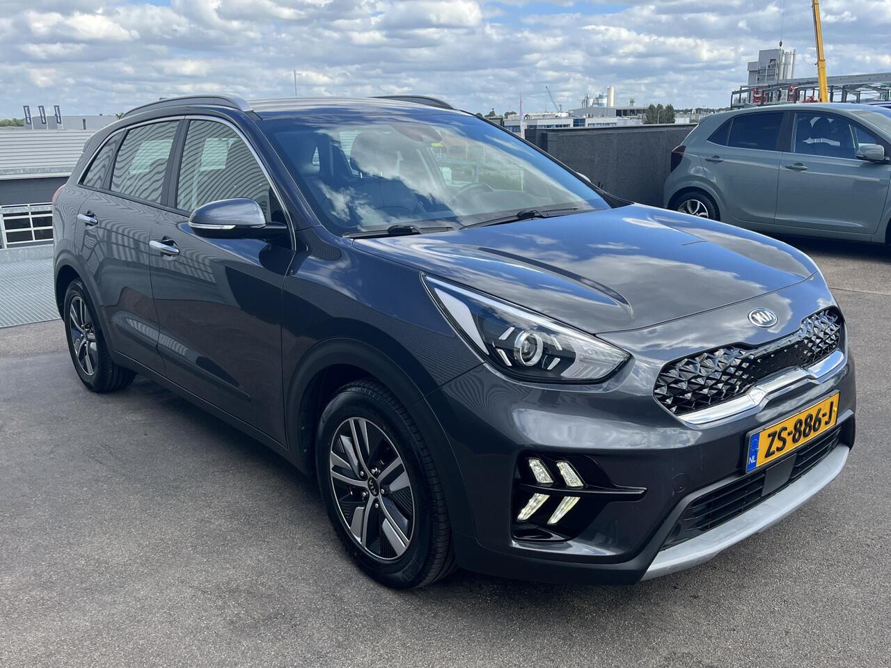 KIA Niro 1.6 GDi Hybrid DynamicLine Trekhaak, FACELIFT! Navigatie, Dealeronderhouden, NL-auto, Achteruitrijcamera, Adaptieve cruise control, Parkeersensoren