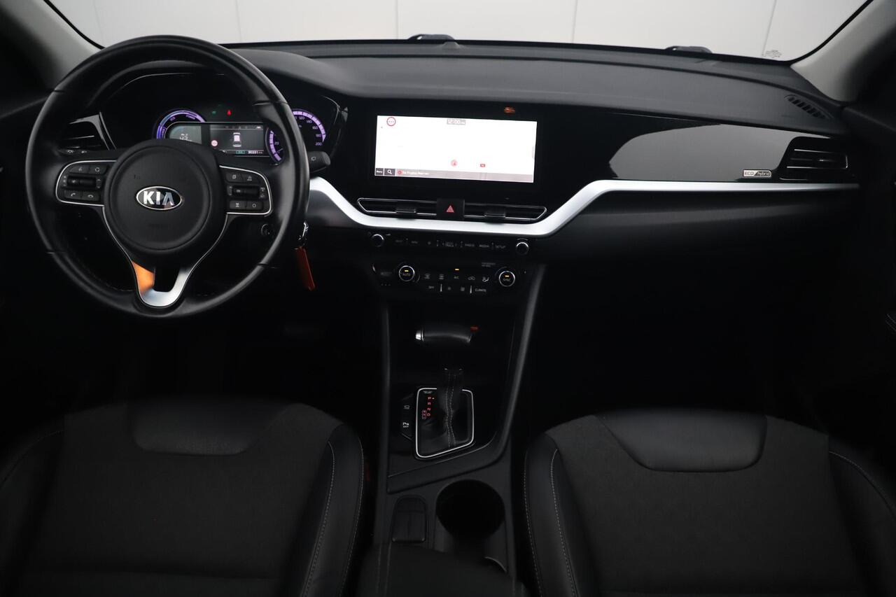 KIA Niro 1.6 GDi Hybrid DynamicLine 140PK Automaat Half Leder Navigatie Camera Adaptive Cruise Clima Carplay Android
