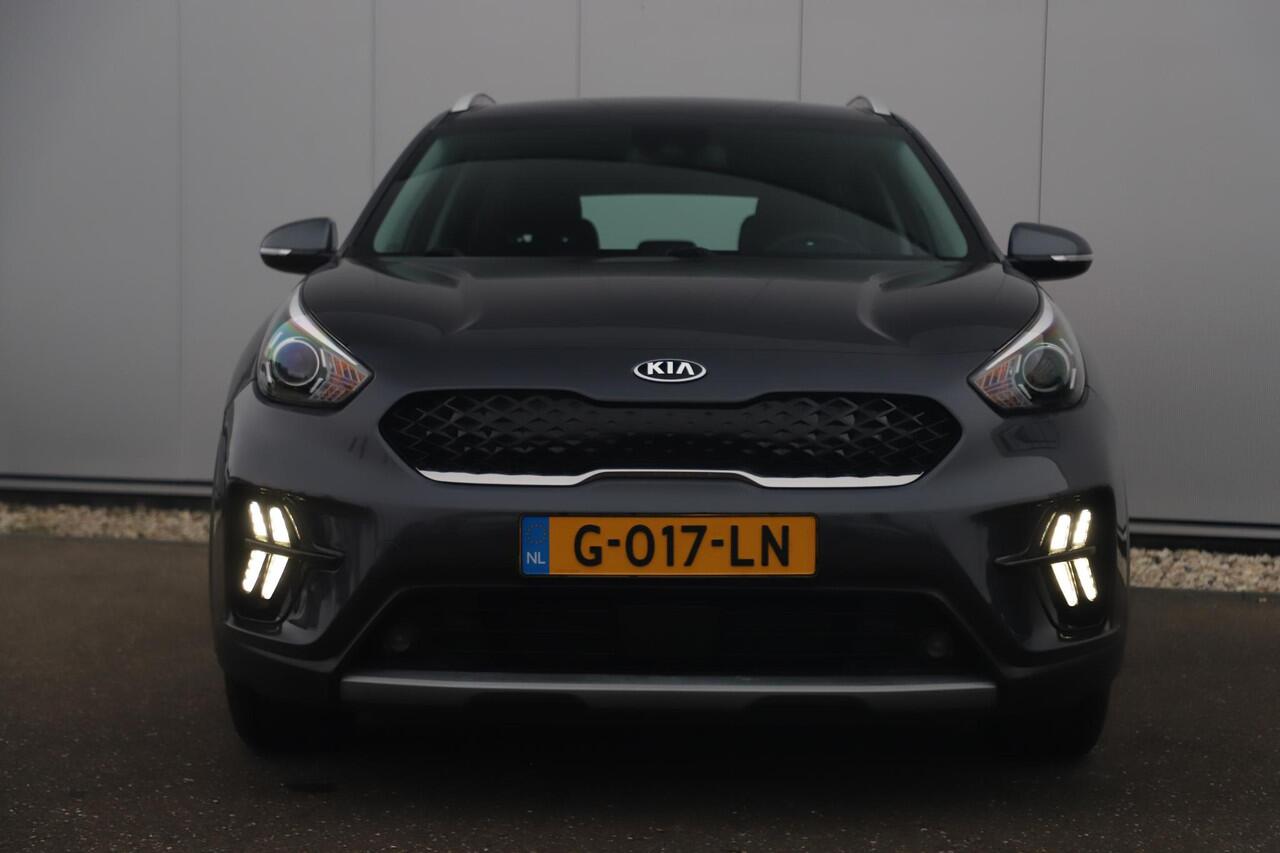 KIA Niro 1.6 GDi Hybrid DynamicLine 140PK Automaat Half Leder Navigatie Camera Adaptive Cruise Clima Carplay Android