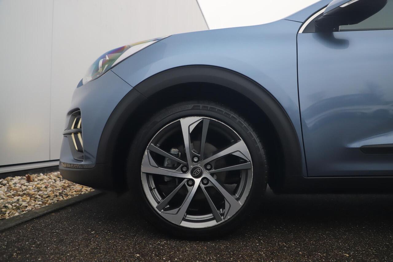 KIA Niro 1.6 GDi Hybrid DynamicLine 140PK Automaat 18 inch Half Leder Navigatie Camera Adaptive Cruise Lane Assist Clima Carplay Android