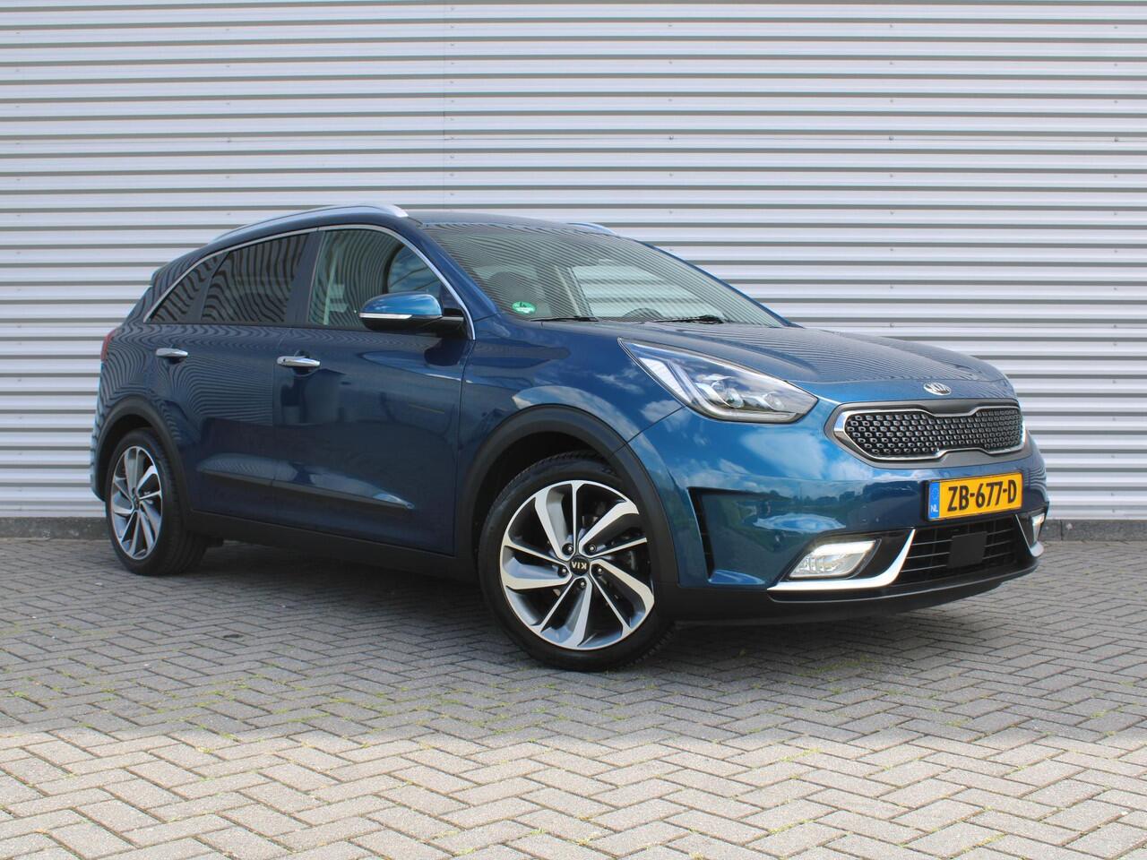 KIA Niro 1.6 GDi Hybrid ExecutiveLine | Trekhaak | Stuur-/stoelverwarming + ventilatie | Camera | Cruise adapt. | 18" LM | Leer | JBL audio |
