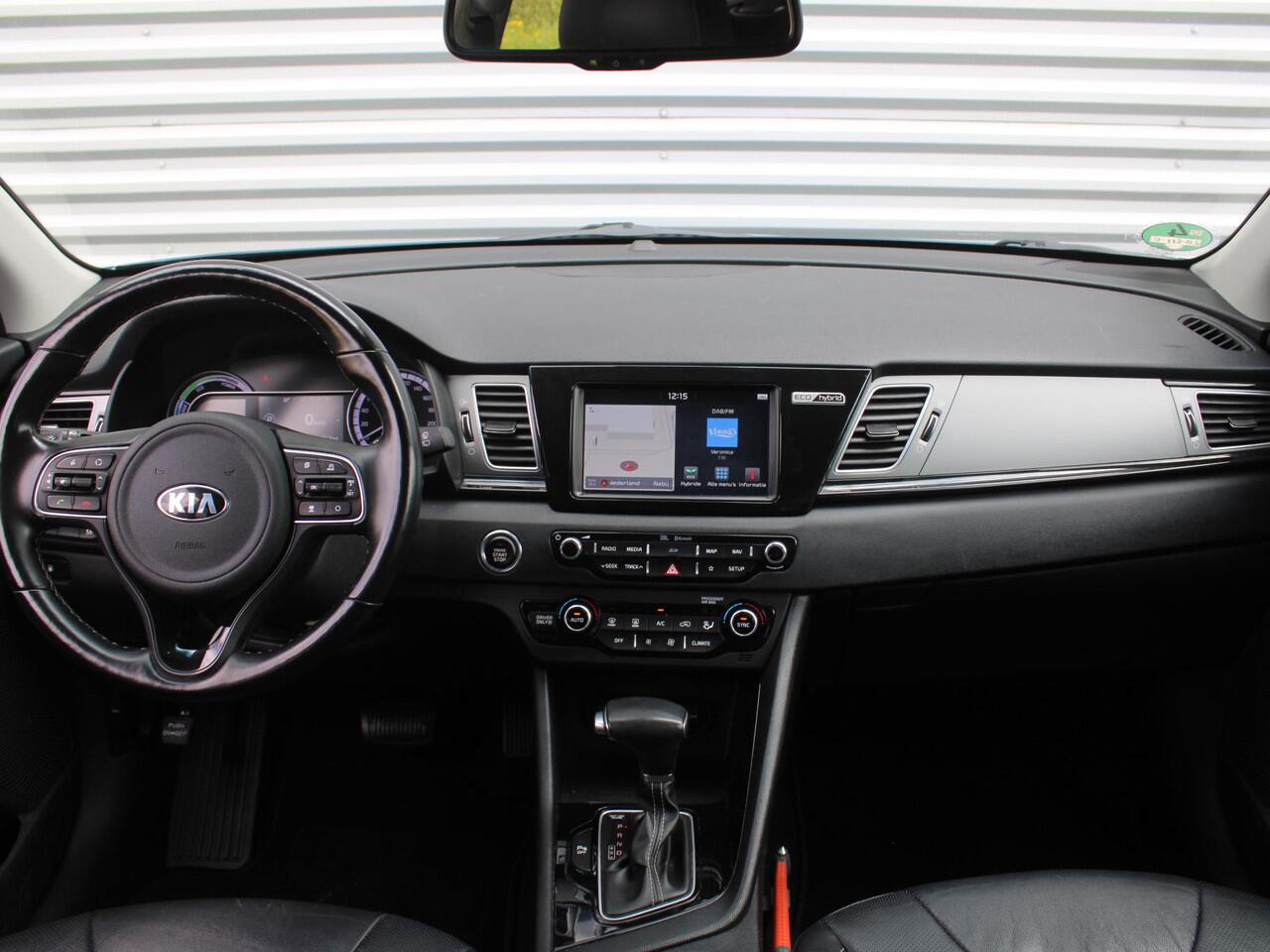 KIA Niro 1.6 GDi Hybrid ExecutiveLine | Trekhaak | Stuur-/stoelverwarming + ventilatie | Camera | Cruise adapt. | 18" LM | Leer | JBL audio |