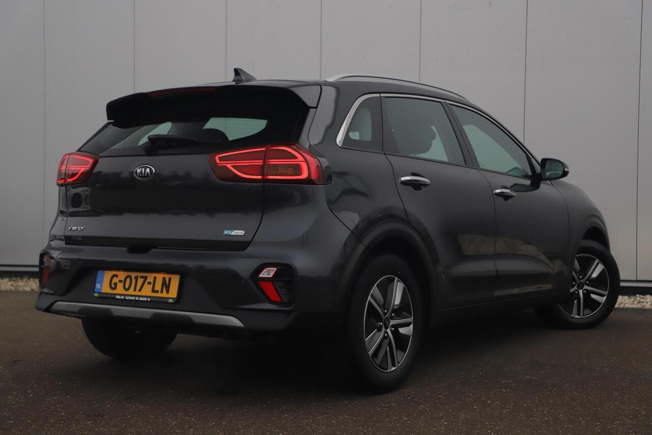 KIA Niro 1.6 GDi Hybrid DynamicLine 140PK Automaat Half Leder Navigatie Camera Adaptive Cruise Clima Carplay Android