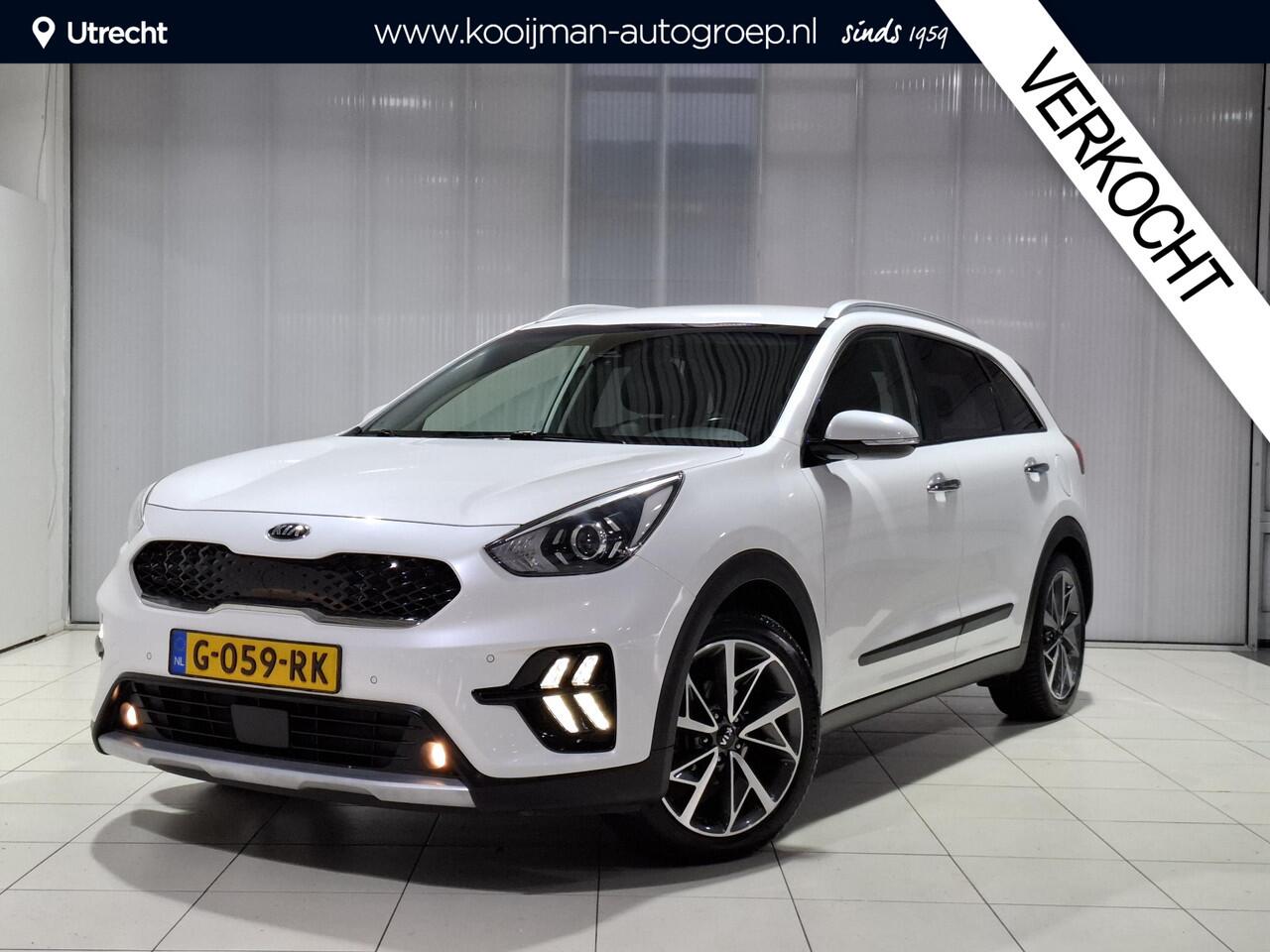KIA Niro 1.6 GDi Hybrid DynamicPlusLine Stoel en Stuur verwarming, Apple Carplay/Android Auto, Navigatie, Camera.