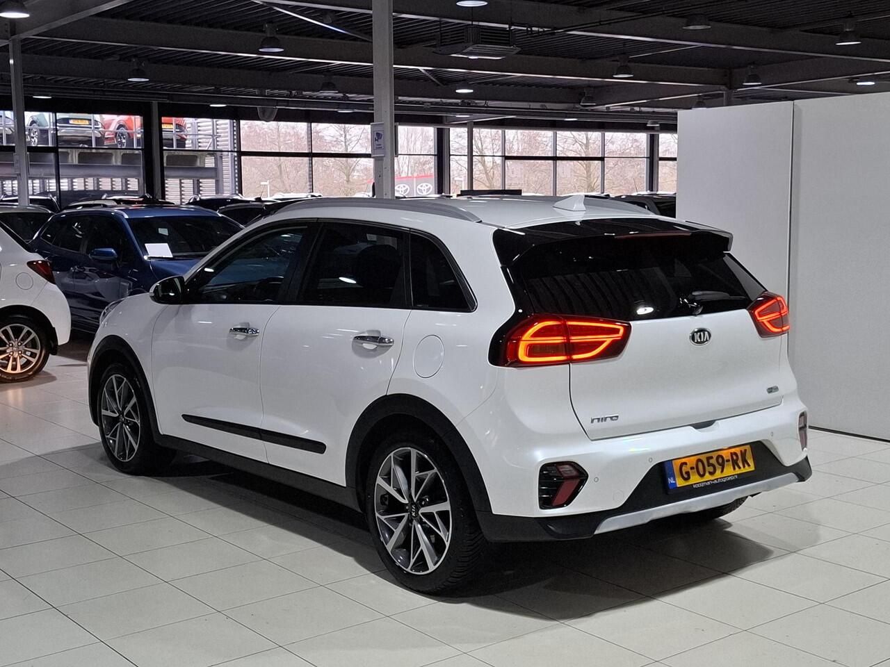 KIA Niro 1.6 GDi Hybrid DynamicPlusLine Stoel en Stuur verwarming, Apple Carplay/Android Auto, Navigatie, Camera.