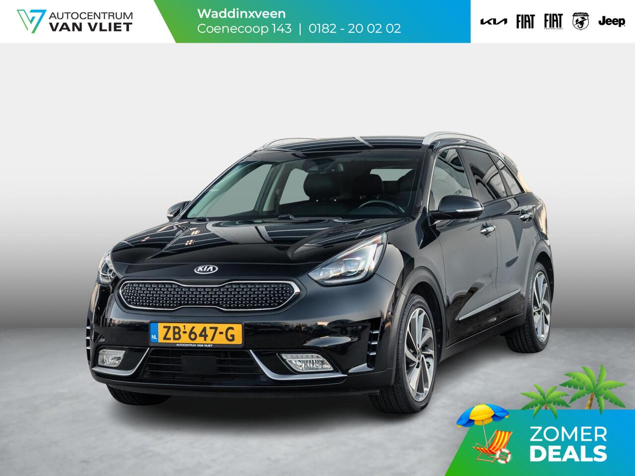 KIA Niro 1.6 GDi Hybrid ExecutiveLine l lederen bekleding l stoelverwarming en ventilatie l El. Verstelbare stoel met memory functie l