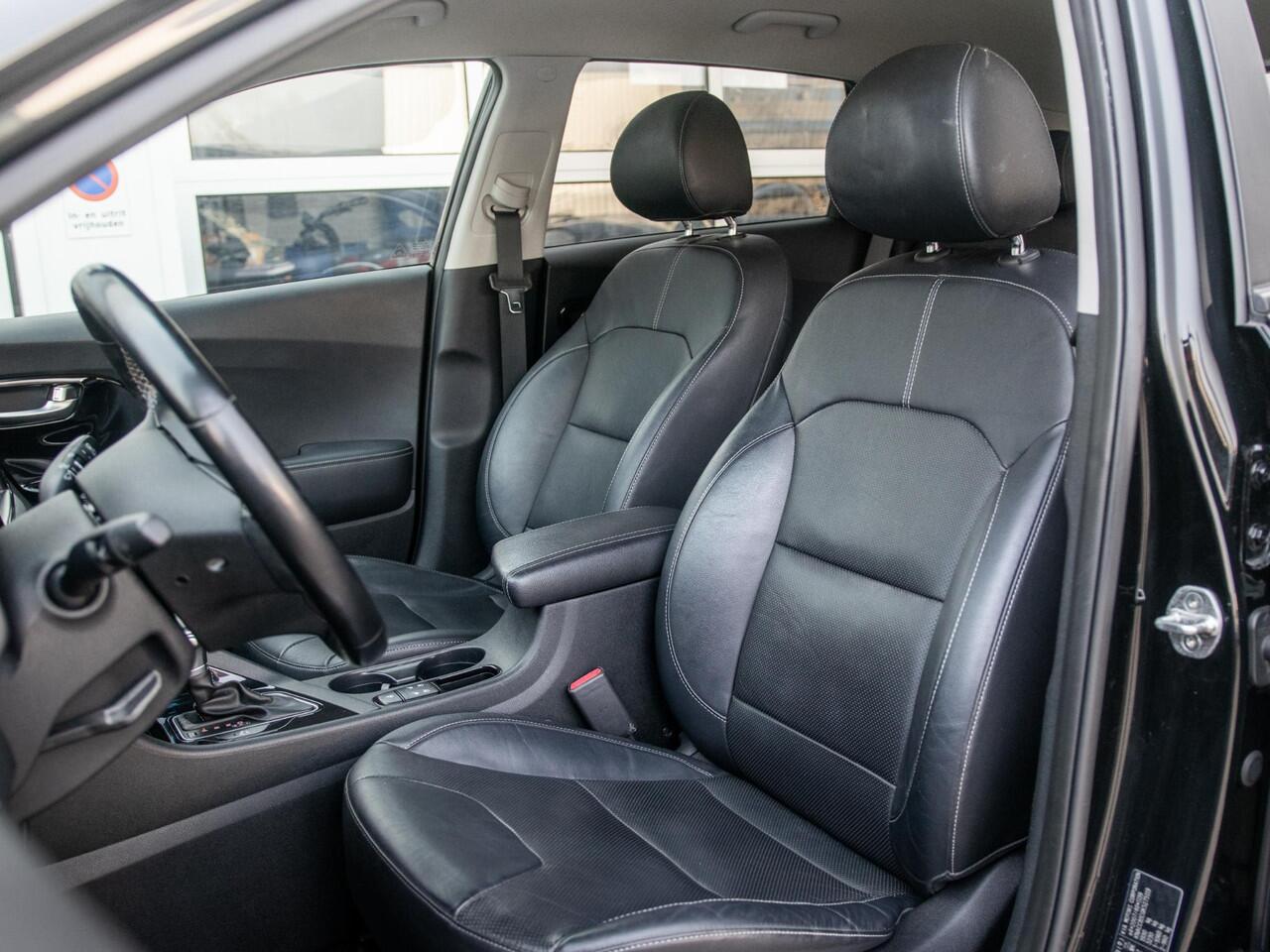 KIA Niro 1.6 GDi Hybrid ExecutiveLine l lederen bekleding l stoelverwarming en ventilatie l El. Verstelbare stoel met memory functie l