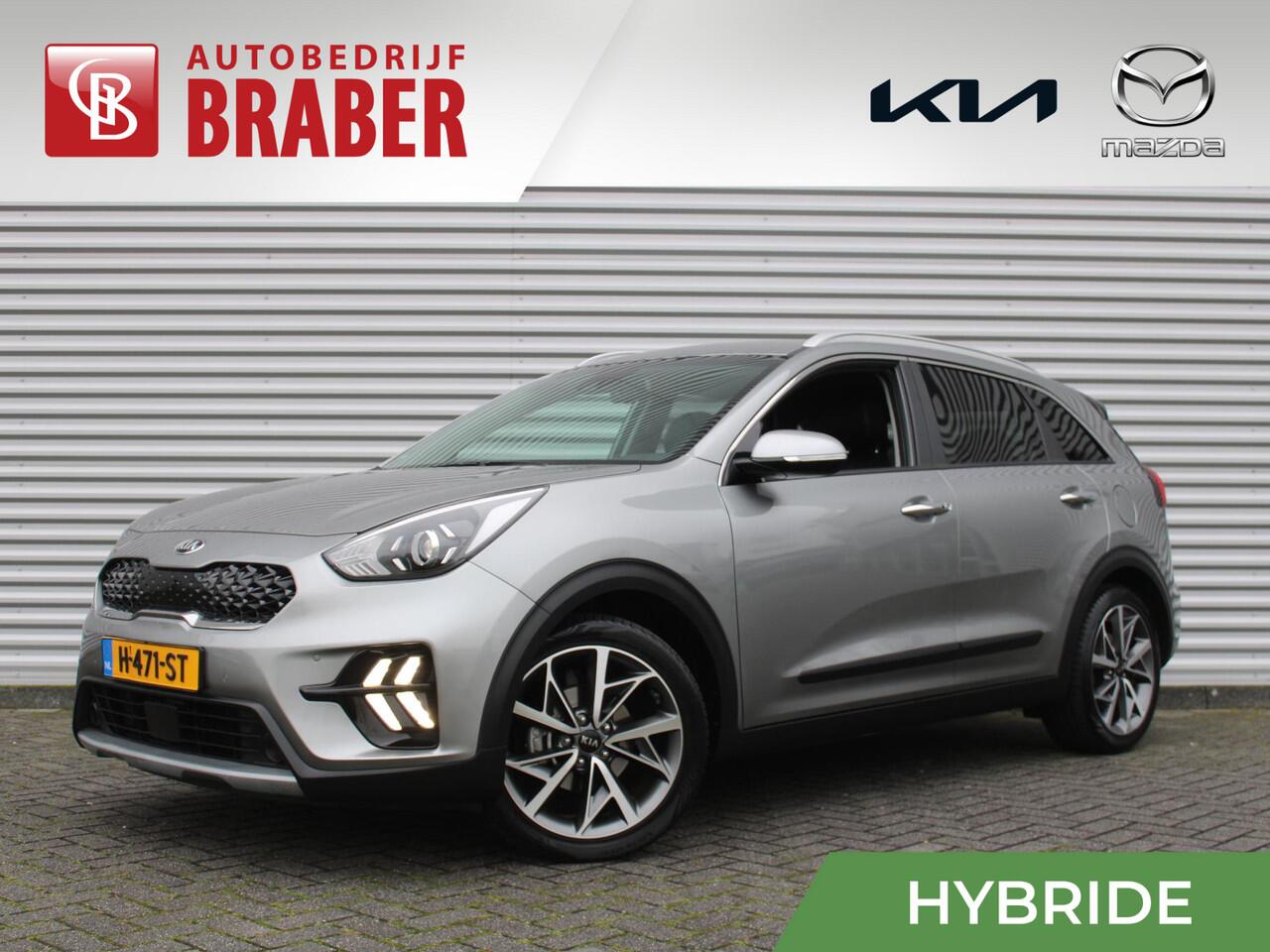 KIA Niro 1.6 GDi Hybrid DynamicPlusLine | Stuur-/stoelverwarming | Camera | 18" LM | Clima | Navi | Cruise adapt. | PDC | Leer |