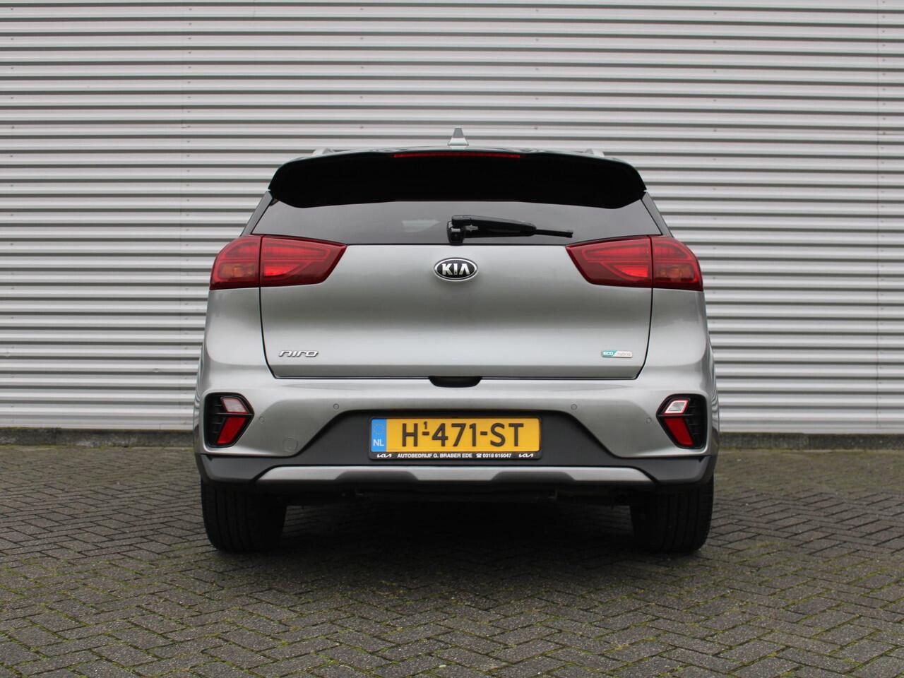 KIA Niro 1.6 GDi Hybrid DynamicPlusLine | Stuur-/stoelverwarming | Camera | 18" LM | Clima | Navi | Cruise adapt. | PDC | Leer |