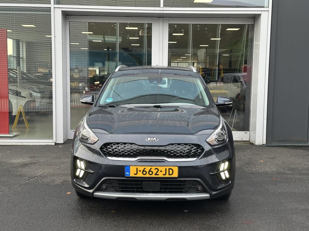 KIA Niro 1.6 GDi Hybrid DynamicLine Trekhaak | Navigatie | Adaptieve cruise control | Climate control | Achteruitrij camera | Automaat | NL-auto & boekjes compleet!